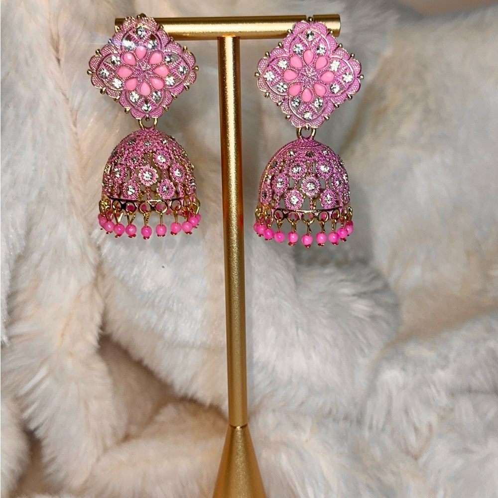 Pakistani Indian Jhumka earrings